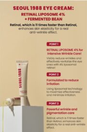 Retinal Liposome 4% + Ferment Bean Eye Cream - Imagen 4