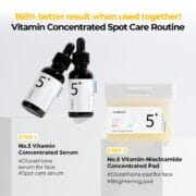 Numbuzin No.5+ Vitamin Concentrated Serum - Imagen 5