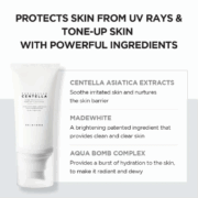 Madagascar Centella Tone Brightening Tone-Up Sunscreen - Imagen 4