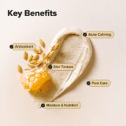 Ground Rice and Honey Glow Mask-Mascarilla exfoliante aclaradora - Imagen 3