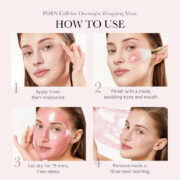 PDRN PINK CAFFEINE NIGHT WRAPPING MASK - Imagen 4