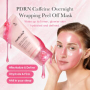 PDRN PINK CAFFEINE NIGHT WRAPPING MASK - Imagen 2