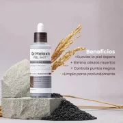 PEEL SHOT EXFOLIANT BLACK RICE AMPOULE 80ML - Imagen 2