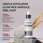 PEEL SHOT EXFOLIANT BLACK RICE AMPOULE 80ML - Imagen 4