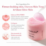 PDRN PINK COLLAGEN TONING GEL TONER PAD - Imagen 3