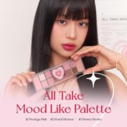 Peripera All Take Mood Like Palette Peritage Collection #01 PRESTIGE PINK - Imagen 2