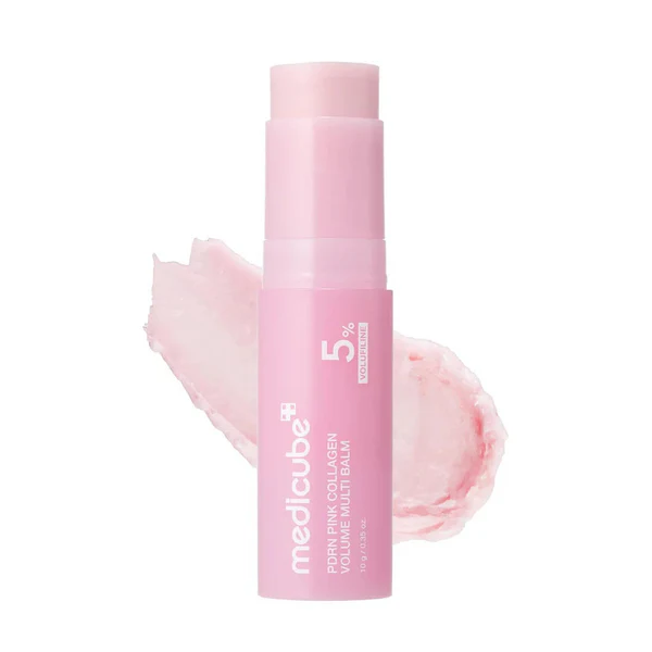 MEDICUBE-PDRNPinkCollagenVolumeMultiBalm_600x MEDICUBE - PDRN Pink Collagen Volume Multi Balm 10 GR | Balsamo Antiedad - Imagen 1