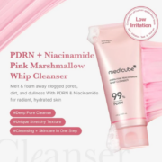 MEDICUBE PDRN Pink Whip Cleanser - Imagen 4