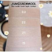 JUNG SAEM MOOL Skin Nuder Cover Layer Cushion 21N Light +refill - Imagen 4