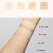 JUNG SAEM MOOL Skin Nuder Cover Layer Cushion 21N Light +refill - Imagen 3