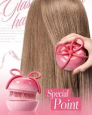 Medicube X Forever Cherry Ribbon Hair Brush - Imagen 2
