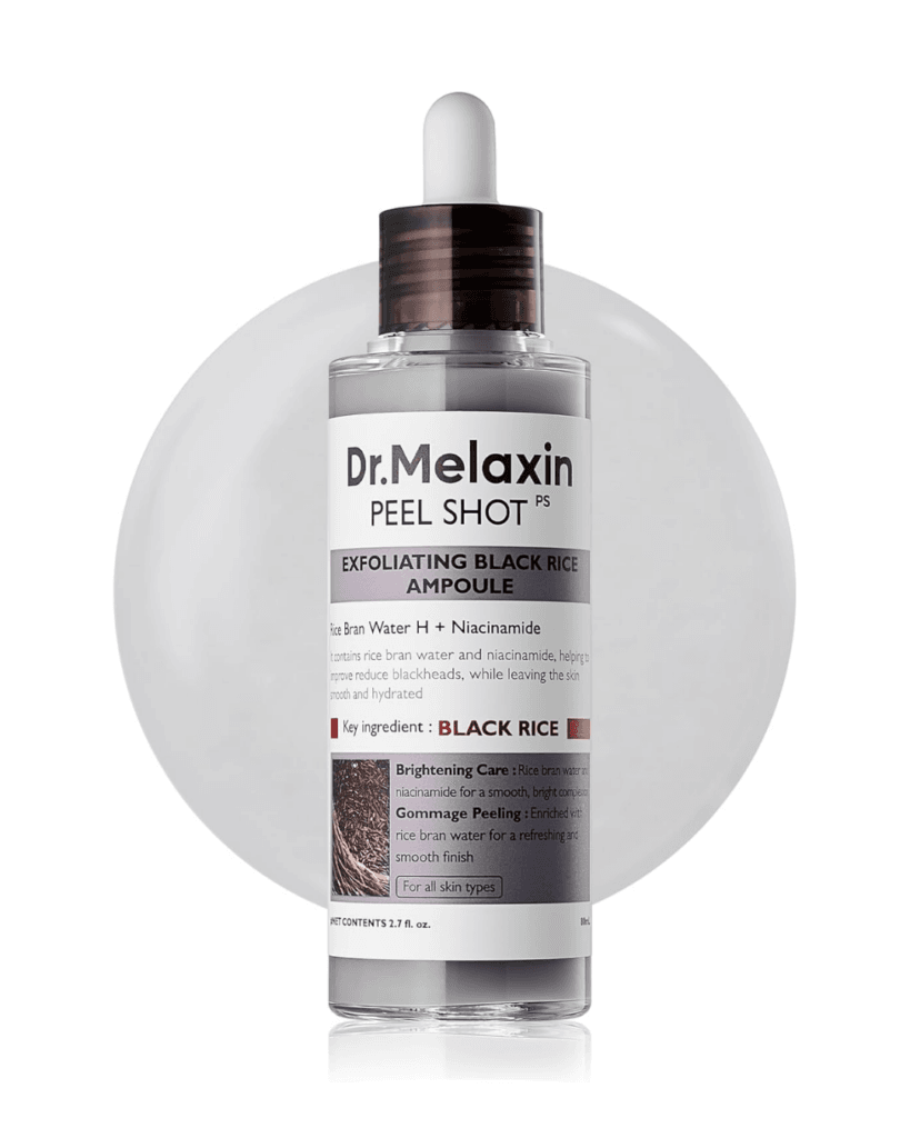 Dr Melaxin Peel Shot Black Rice Ampoule 80ml